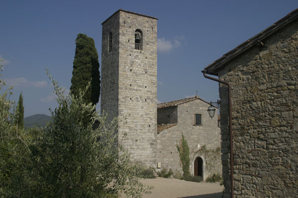 Spaltenna (600Wx400H) - The Parish Church - photo courtesy of Paolo Ramponi - castellitoscani.com 