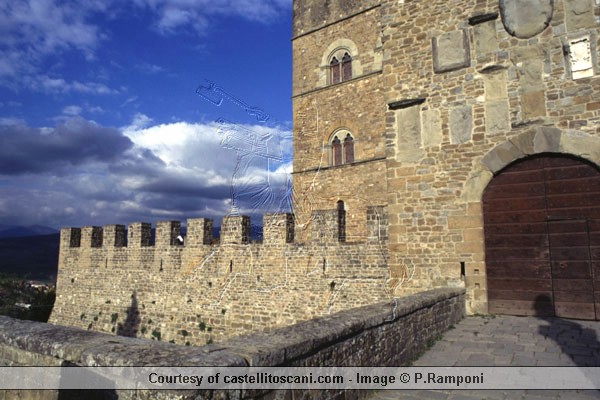Castello di Poppi  (600Wx400H) - Castello di Poppi  - Photo Courtesy of castellitoscany.com 