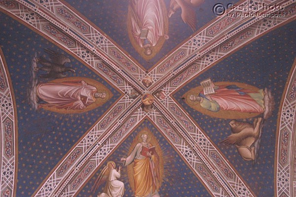 Sagrestia Vecchia (600Wx400H) - Frescoed ceilings of the 'Sacrestia Vecchia'. (Photo by Paolo Ramponi) 