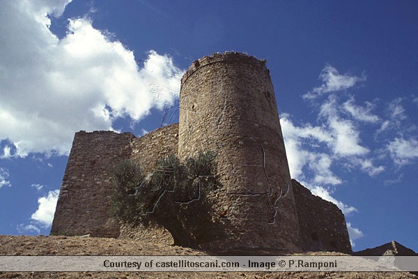 Castle of Scarlino  (600Wx400H) - Castle of Scarlino - Courtesy of castellitoscani.com 