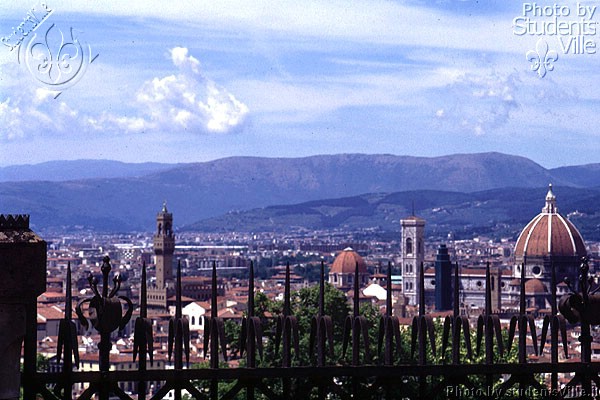 From San Miniato (600Wx400H) - A view from San Miniato Basilica (Photo by Paolo Ramponi) 
